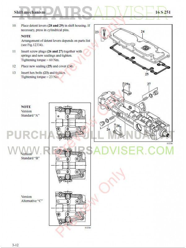 ZF Transmission Repair Manual PDF Download